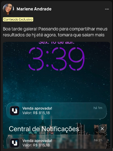 Resultado aluno 5